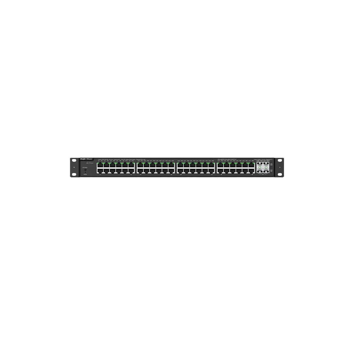 Ruijie Reyee RG-NBS3100-48GT4SFP-P 48 Port 10/100/1000 +4xSFP Poe 370W Yönetilir - görsel 2