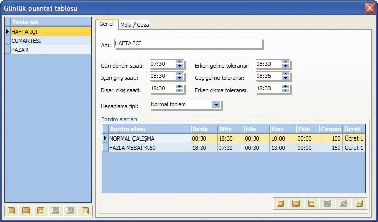 Perkotek Personel Takip Programı - görsel 3
